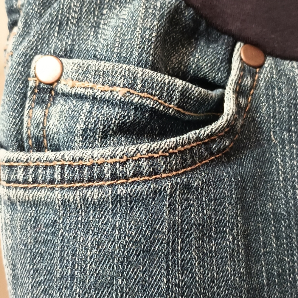 🎈3 for $10🎈Mimi maternity Maternity Jeans - Picture 4 of 10